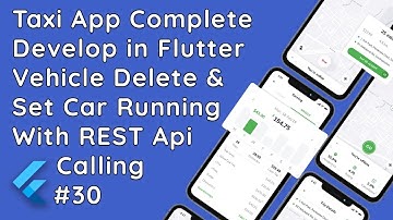 #30 Effortless Vehicle Management in Flutter: Delete Cars and Set Running Status with REST APIs!