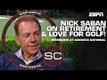 Nick Saban on retirement, love for golf and uniqueness of Augusta National | SportsCenter