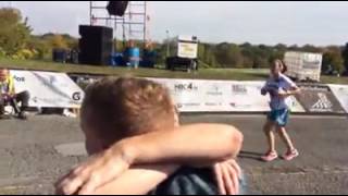Surprise at the end of the Marine Corps Marathon