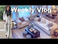 WEEKLY VLOG. SHOP, DECORATE, AND CLEAN WITH ME + SHOPPING HAUL.