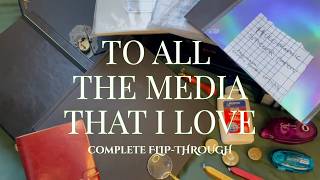 immortalising my favourite ephemeral and digital media + full journal flip through