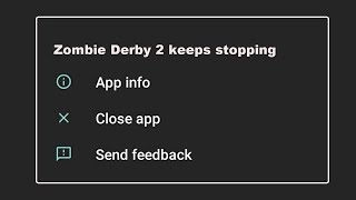 How To Fix Zombie Derby 2 App Keeps Stopping problem in Android Phone screenshot 3