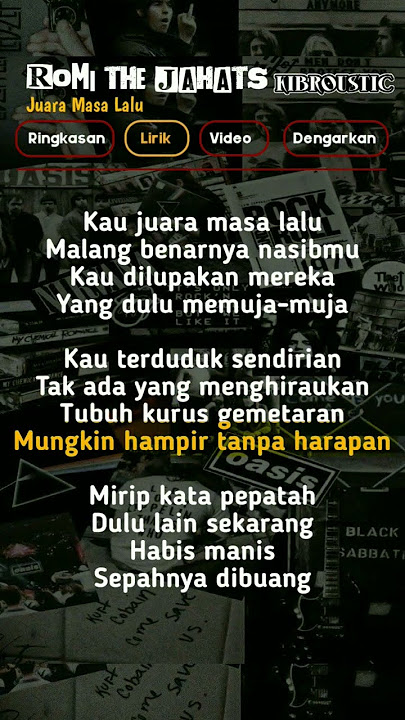 Juara Masal Lalu #shorts #rtj #shortsfeed #shortvideo #lirik