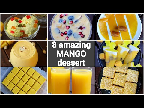 mango-dessert-recipes-indian-|-mango-sweet-recipes-collection-|-easy-mango-recipes