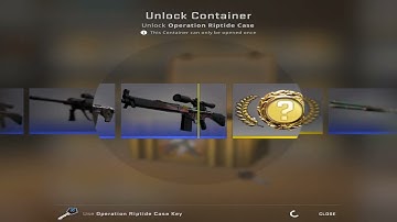 Operation Riptide case, knife unboxing