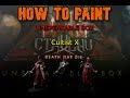 How to Paint Death May Die - Unspeakable Box - Cultist X