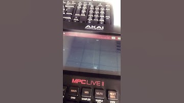 Akai Mpc Live: Making a Beat (Sample) LoFi Piano Hip Hop Type Beat