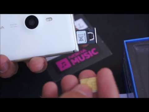 How to insert Micro Sim into the Nokia Lumia 925