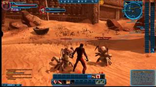Star wars The Old Republic - Sith Warrior Class - Testing with the WTFast