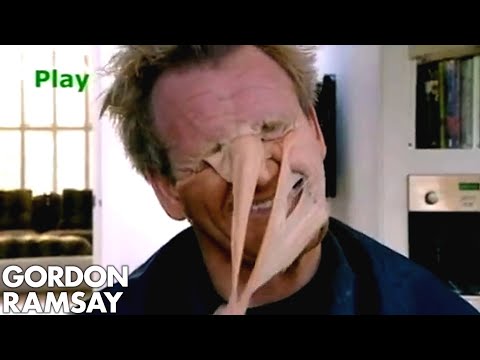 Gordon Ramsay reveals his disguise to Delia Smith - Gordon Ramsay