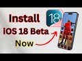 How to Install iOS 18 Beta on iPhone || Step-by-Step Guide || Rauf Kashmiri