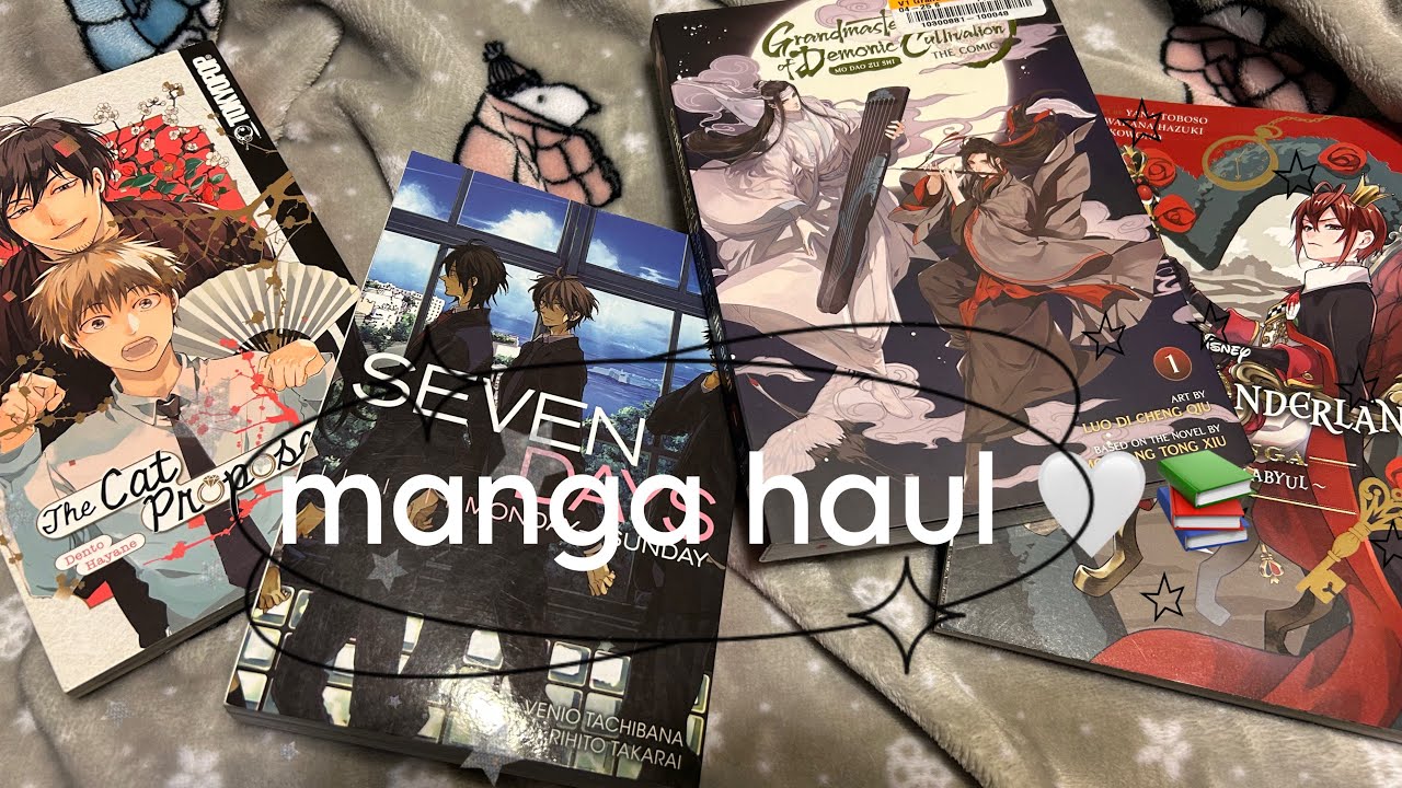 weekly manga haul ~ BL + Twst Comic 📚🍓