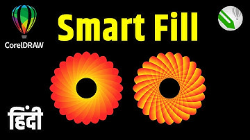Use Smart Fill Tool to Create Cool Shapes in CorelDRAW | Hindi