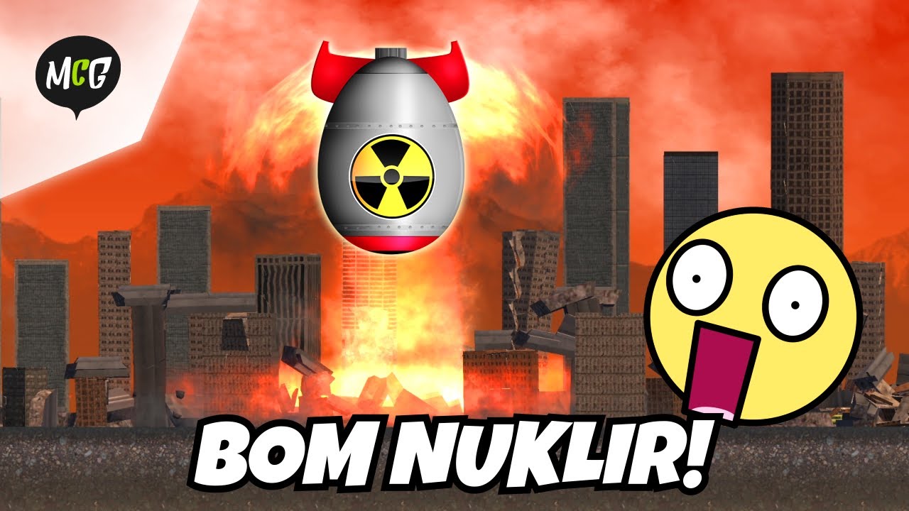 Bom Nuklir Menghancurkan Kota!