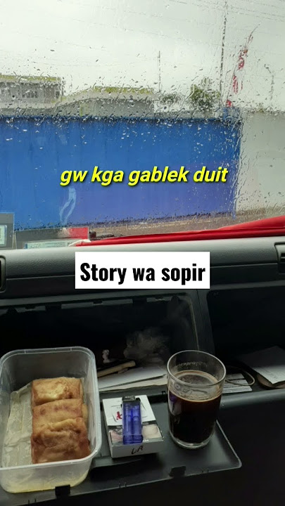 Story WA Sopir