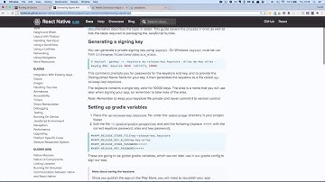 Generate a package for your android and iOS device in React Native.