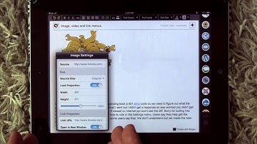 Blogsy - Image, Video and Link Menus