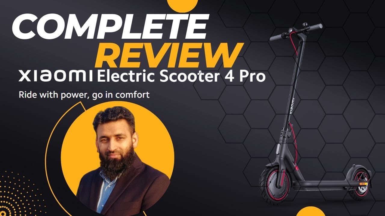 Xiaomi Electric Scooter 4 Pro - the best scooter brand - Xiaomi Planet