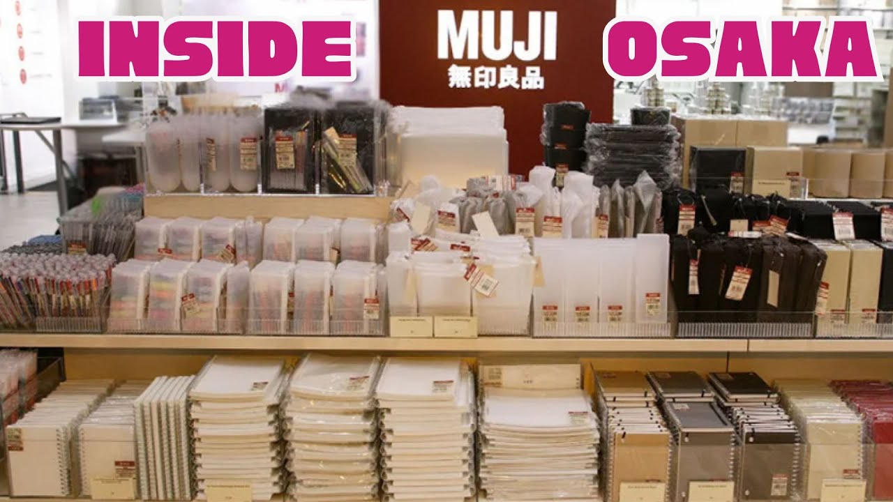 Muji в Японии: похож ли этот магазин на другие? (Посещение Осаки и что я обнаружил!)