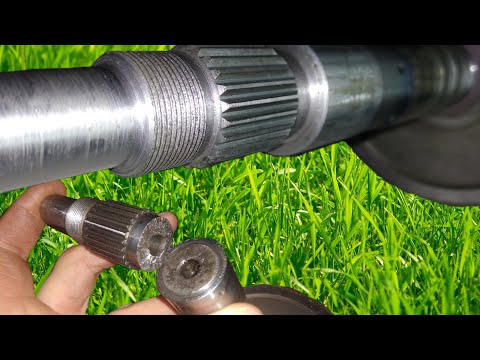 Repair of the RM400 ATV crankshaft / Russian mechanics. The second life of the part ..