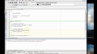 2 Grundfunktionen Javaeditor