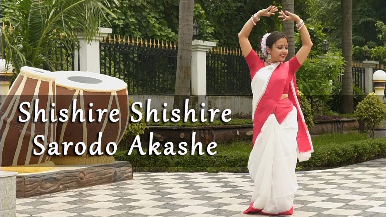 Shisire Shisire Sharodo Akashe  Dance Choreography Shayani Dhar