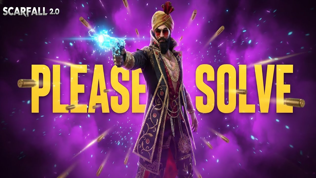 PLEASE SOLVE 🔥 ScarFall 2.0 Isko jaldi se thik karo 🙏