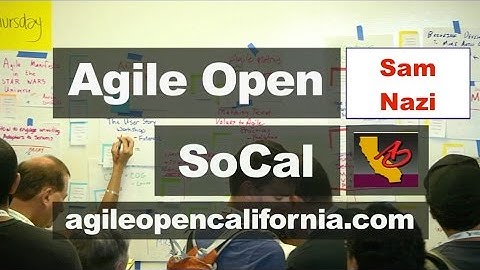 Software Developer and First Timer to Agile Open SoCal14 - Sam Nazi