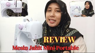 Review of the FHSM 505 / FHSM 705 Portable Mini Sewing Machine || Portable Sewing Machine ~ Rnie ...