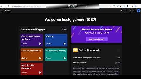 How to find your Twitch StreamKey (Updated 2020)