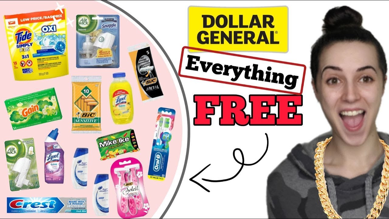 EVERYTHING FOR FREE! Dollar General 5/25 Breakdown YouTube