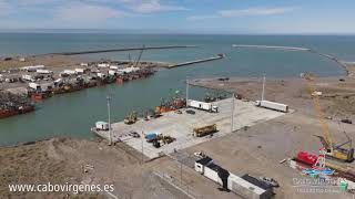 Muelle pesquero de Cabo Vírgenes