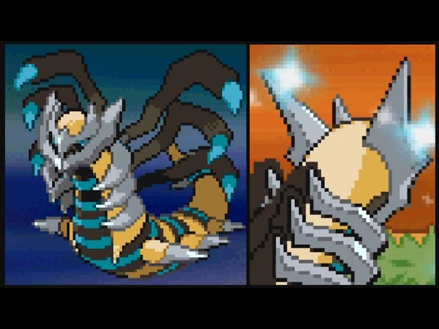 Sabian على X: Live Shiny Giratina after 14,652 resets in Platinum