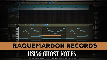 Using Ghost Notes And Force Legato In Studio One 4