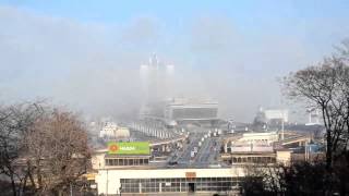 Канал новости Одесса погружается в туман Туман окутывает морвокзал Канал новости Одесса погружается в туман Туман окутывает морвокзал