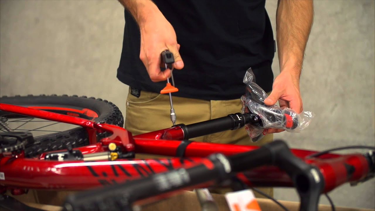 How to unbox and assemble your Canyon Mountain Bike YouTube