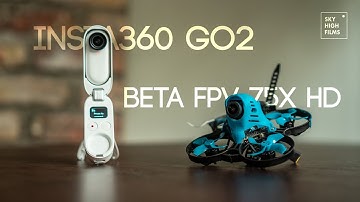 THIS TINY CAMERA IS CRAZY | INSTA360 GO2 AND BETA FPV 75X HD