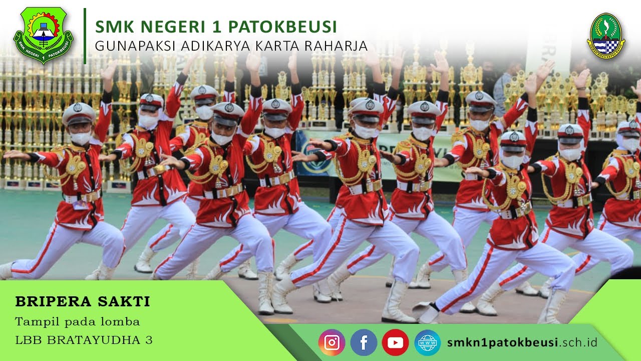 PASKIBRA SMKN 1 PATOKBEUSI (BRIPERASAKTI) - LBB BRATAYUDHA 3 09-01-22