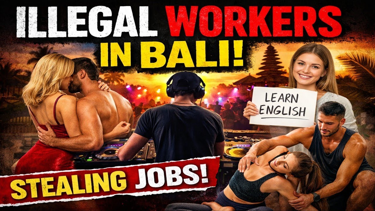 Иностранцы, незаконно работающие на Бали? Вот правда.