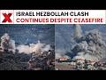 Ceasefire Crumbling: Smoke Rises in South Lebanon Amid Intense Israeli Strikes | NewsX
