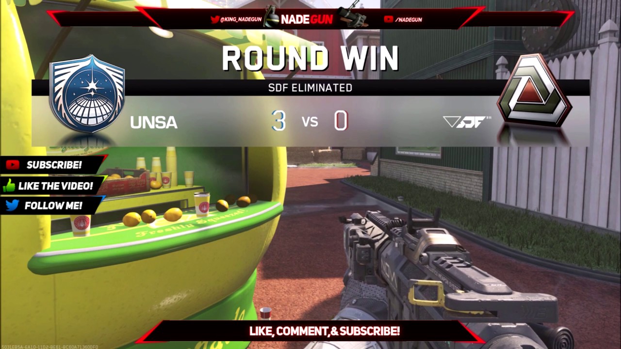 Cod Infinite Warfare -  UMG / GB SnD 3v3 Throwback Gameplay (IW Snd)