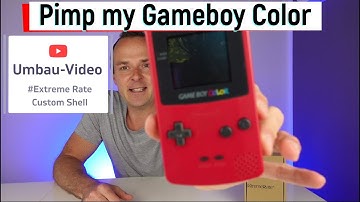 Pimp my Gameboy Color // eXtremeRate Custom Shell - UmbauKit