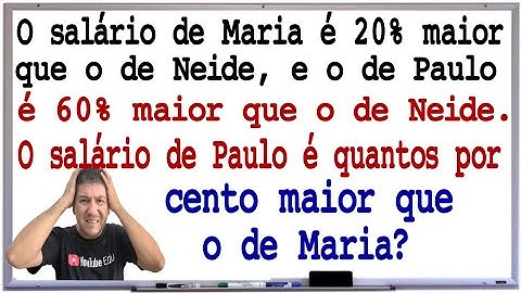 90% CAEM NA PEGADINHA - 2 PROBLEMAS DE PORCENTAGEM - Prof Robson Liers - Mathematicamente