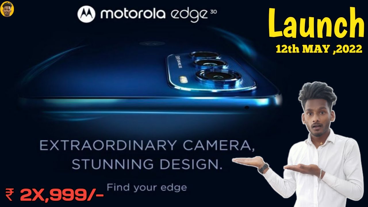 Moto Edge 30 5G⚡🔥 || Launch Date in INDIA - 12th May 2022 😊| Price And Specifications || @techsixer