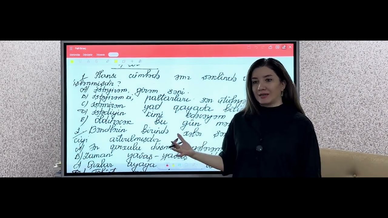 “Feil”mövzusuna aid 30 test.İzahdan əvvəl testi yaz və qulaq as😊#abituriyent #feil #izah #test #dim 