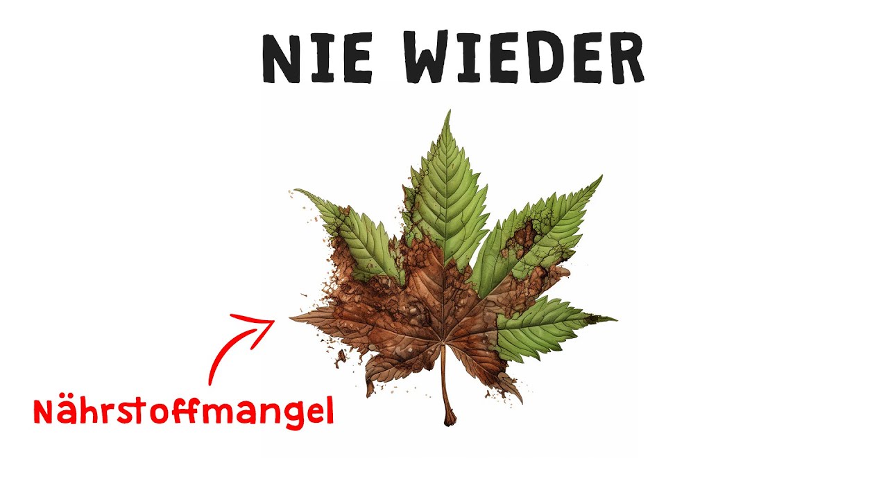 Nährstoffprobleme bei Cannabis verhindern!
