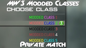 COD: Modern Warfare 3 (MW3) - Modded custom classes [Private match] (Xbox 360)