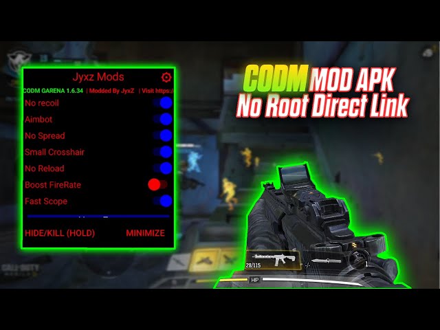 Release - Call of Duty: Mobile Mod Menu ESP, Unlock All & Godmode iOS by  Ezi+Download