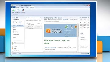 Windows® 7: How to set-up POP access to Hotmail™ and Windows® Live Mail?