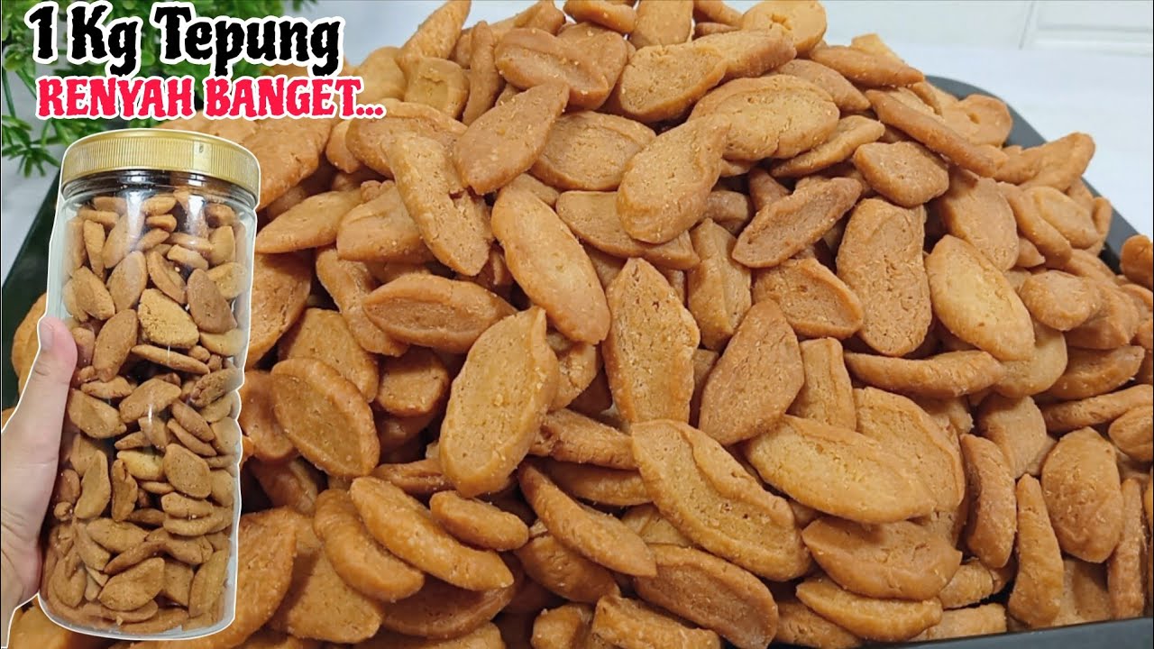 RESEP BIJI KETAPANG KELAPA PARUT RENYAH GURIH ENAK BANGET || IDE KUE LEBARAN 